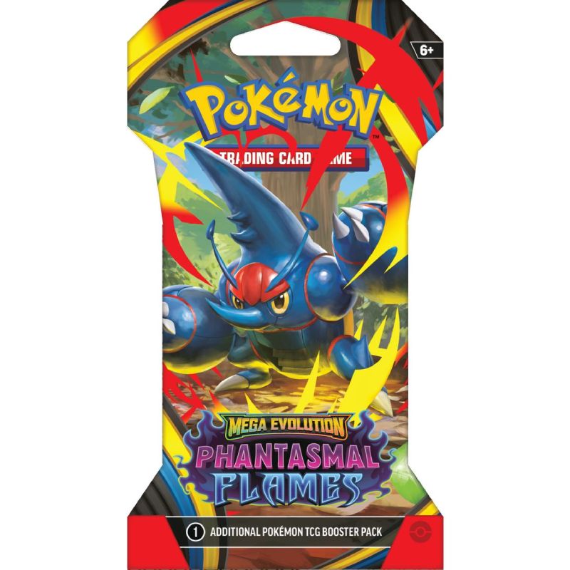 Pokémon Mega Evolution: Phantasmal Flames Sleeved Booster Pack