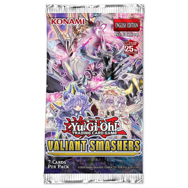 Yu-Gi-Oh! - Valiant Smashers - Booster (7 kort)