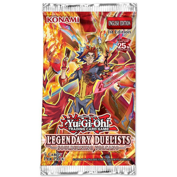 Yu-Gi-Oh, Legendary Duelists: Soulburning Volcano, Booster (5 kort)
