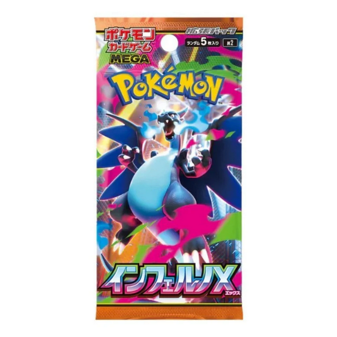 Pokémon Mega Inferno X Booster Pack (Japansk)