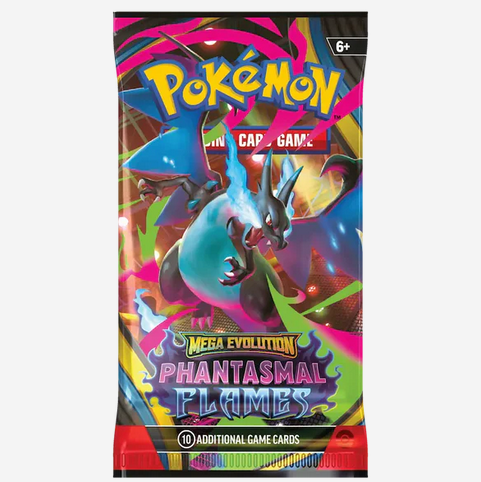 Pokémon Mega Evolution: Phantasmal Flames Booster Pack