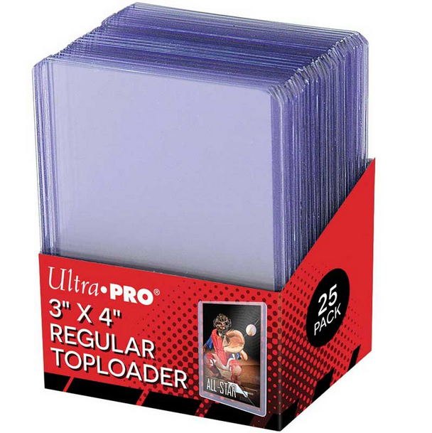 Toploader, regular, 25-pack